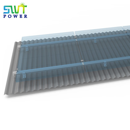 DIY Roof Top Solar Mounting system